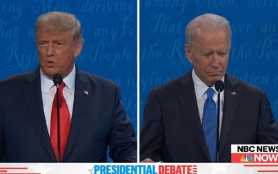 Tranh luận Tổng thống Mỹ lần cuối: Trump tấn công dồn dập, Biden phản pháo ác liệt