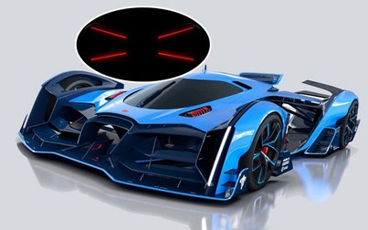 Bugatti hé lộ thiết kế đèn hậu cực dị trong dự án siêu xe bí ẩn
