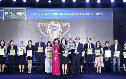 Vinamilk tỏa sáng với 3 giải thưởng lớn tại Lễ trao giải Top 100 nơi làm việc tốt nhất Việt Nam