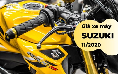 Giá xe máy Suzuki tháng 11/2020: GD110 giá hấp dẫn