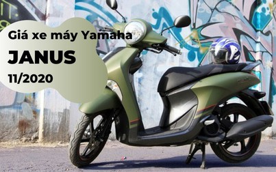 Giá xe máy Yamaha Janus tháng 11/2020: Dao động từ 27,9 - 31,9 triệu đồng