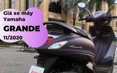 Giá xe máy Yamaha Grande tháng 11/2020: Tiếp tục giảm