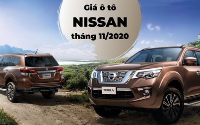 Bảng giá ô tô Nissan tháng 11/2020: Giữ giá