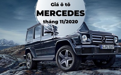 Bảng giá ô tô Mercedes tháng 11/2020: Thấp nhất 1,26 tỷ đồng