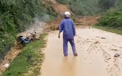 Lại xảy ra lở núi ở Quảng Nam, 1 người mất tích
