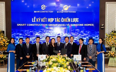 Smart Construction Group ký hợp tác chiến lược với Sunshine Homes