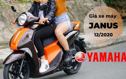 Giá xe máy Yamaha Janus tháng 12/2020: Giảm nhẹ tại đại lý