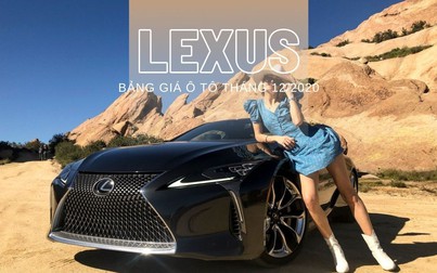 Bảng giá ô tô Lexus mới nhất tháng 12/2020