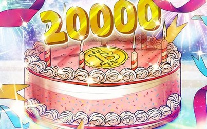 Giá Bitcoin cao nhất lịch sử, chạm ngưỡng 20.000 USD