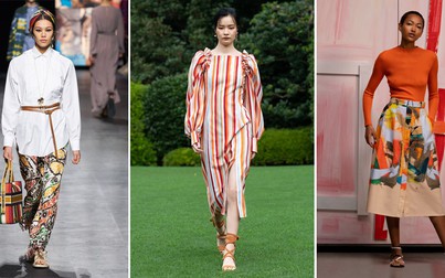 Xu hướng thời trang Xuân Hè 2021: Cuộc 'đổ bộ' của những kiểu dáng bất quy tắc