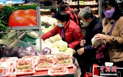 Giá thịt heo và rau củ tại Trung Quốc rục rịch tăng