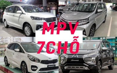 Phân khúc ô tô MPV 7 chỗ:  Nên chọn Xpander, Rondo, Avanza hay Ertiga?