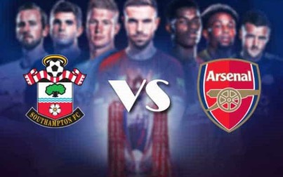 Lịch thi đấu bóng đá hôm nay 26/1: Southampton - Arsenal