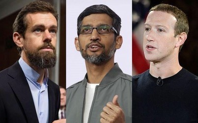 CEO Facebook, Google và Twitter tiếp tục ra điều trần trước Quốc hội Mỹ vào tháng 3