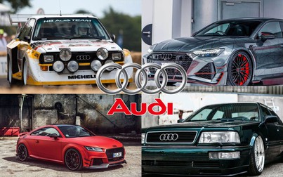 10 mẫu xe Audi tốt nhất từng được sản xuất