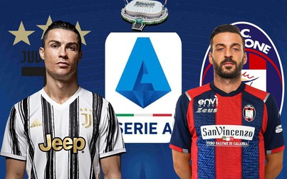Lịch thi đấu bóng đá hôm nay 22/2: Juventus - Crotone