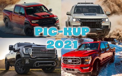 Những chiếc bán tải 'xịn' của năm 2021: Ford được đánh giá cao nhất