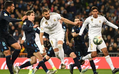 Lịch thi đấu bóng đá hôm nay 1/3: Real Madrid - Real Sociedad