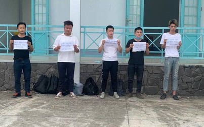 Bắt 5 người Trung Quốc nhập cảnh trái phép vào Việt Nam