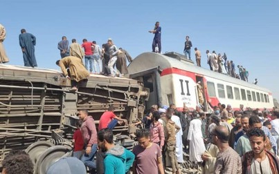 Tai nạn đường sắt tại Ai Cập, ít nhất 32 người thiệt mạng