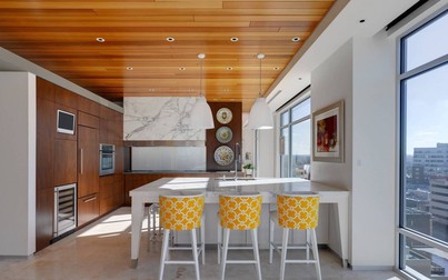 5 ý tưởng thiết kế trần nhà chung cư đẹp