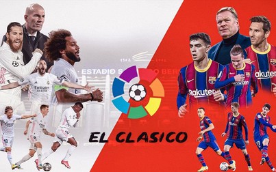 Lịch thi đấu bóng đá hôm nay 11/4: Real Madrid - Barcelona