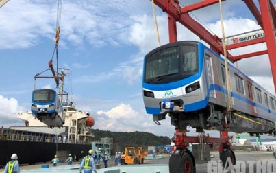 4 đoàn tàu tuyến metro số 1 sắp được nhập khẩu về TP.HCM