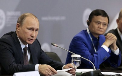 Jack Ma xuất hiện cùng Putin sau án phạt Alibaba