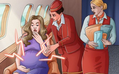 Điều gì sẽ xảy ra nếu con bạn chào đời trên máy bay?