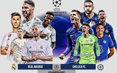 Lịch thi đấu bóng đá hôm nay 27/4: Real Madrid - Chelsea