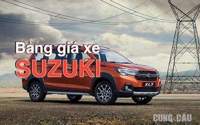 Bảng giá ô tô Suzuki năm 2021 cập nhật mới nhất