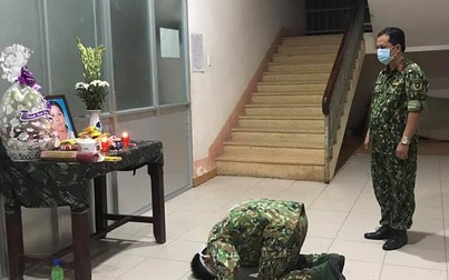 Chiến sỹ chịu tang mẹ trong khu cách ly: 'Hơn một năm rưỡi tôi chưa được gặp mẹ'