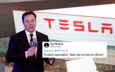 Elon Musk tuyên bố ‘Tesla chưa bán bất kỳ đồng Bitcoin nào’