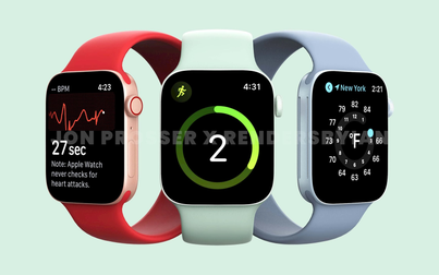 Concept Apple Watch Series 7 xuất hiện: Thiết kế cạnh phẳng giống iPhone 12, nhiều màu sắc
