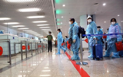 Chuyến bay quốc tế được nhập cảnh bình thường ở sân bay Nội Bài, Tân Sơn Nhất