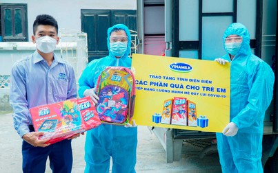 Vinamilk trao 8.400 hộp sữa cho trẻ em đang cách ly  COVID-19 tại Điện Biên