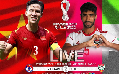 Xem trực tiếp Việt Nam vs UAE: 2 - 3