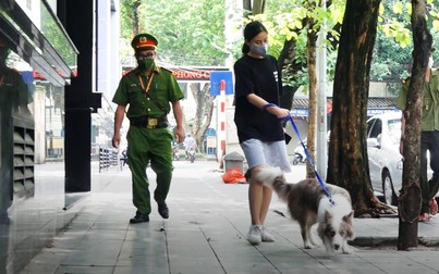 Dắt chó đi dạo khi Hà Hội đang giãn cách, cô gái bị phạt 2 triệu đồng
