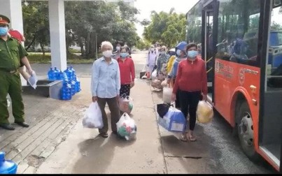 Phú Yên bắt đầu đón hàng ngàn người từ TP.HCM về quê 