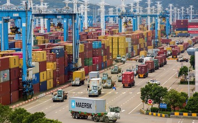 Tắc nghẽn nghiêm trọng tại cảng container hàng đầu Trung Quốc