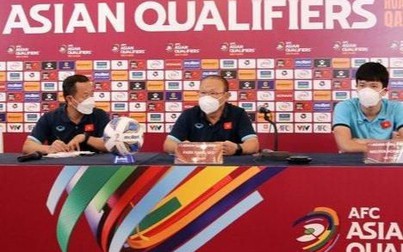HLV Park Hang-seo: 'ĐT Việt Nam sẽ tiếp tục nỗ lực chiến đấu để có kết quả tốt trước ĐT Australia' 