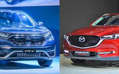SUV tầm giá 1 tỷ đồng chọn Mazda CX-5 hay Honda CR-V?