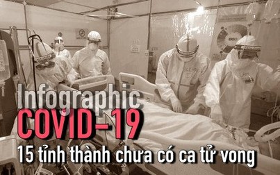 Tỉnh, thành nào tại Việt Nam chưa có ca tử vong vì COVID-19?