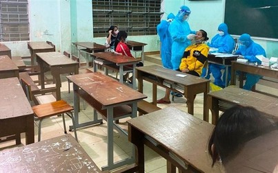 17 học sinh và 1 giáo viên trường bán trú ở Quảng Nam dương tính COVID-19