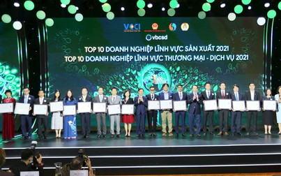 Vinamilk 6 lần liên tiếp được vinh danh trong Top 10 Doanh nghiệp phát triển bền vững nhất Việt Nam 2021