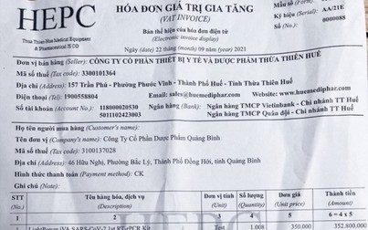 Công ty Dược Quảng Bình: Nhận 'hoa hồng' của Việt Á từ 20%-25%