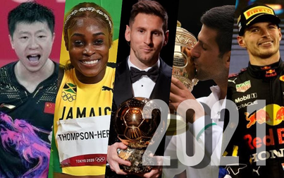 10 vận động viên xuất sắc nhất thế giới trong năm 2021