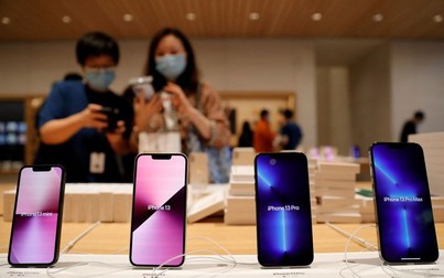 Apple tiếp tục dẫn đầu về doanh số bán điện thoại ở Trung Quốc