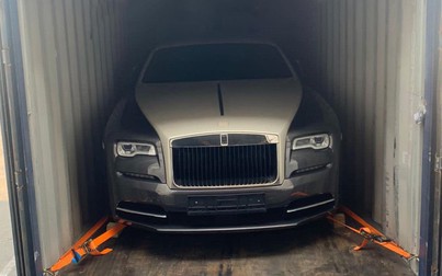 Rolls-Royce Wraith Eagle VIII cập bến Việt Nam