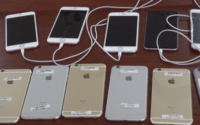 550 Iphone cũ bị thu giữ tại Ga Sài Gòn